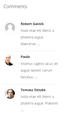 comments